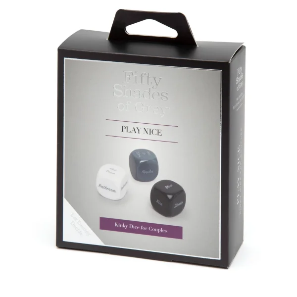 Fifty Shades of Grey - Play Nice - Kinky Dice for Couples