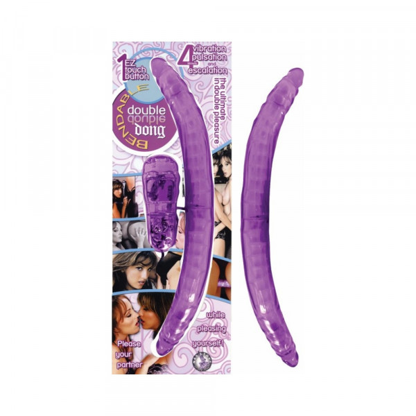Bendable Vibrating Double Dong