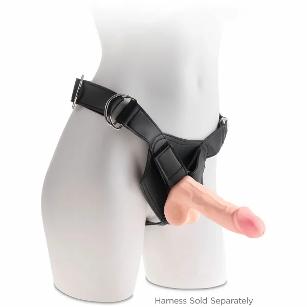 King Cock Plus 7.5 Inch Triple Density Cock With Balls Dildo