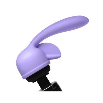 Fluttering Kiss Dual Stimulation Silicone Wand Attachment Purple