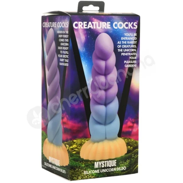 Creature Cocks Mystique Silicone Unicorn Fantasy Dildo
