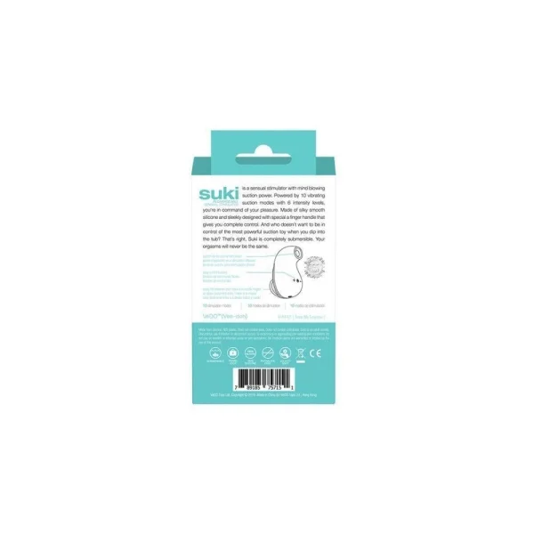 VeDO Suki - Turquoise Air Suction Clit Stimulator