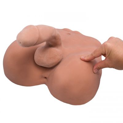 Boss Cum Gutter Realistic Cock Ass Masturbator 9 5 Inch