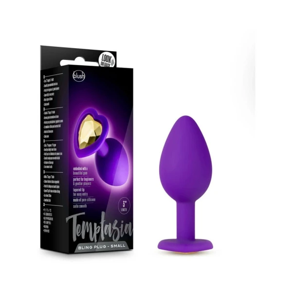 Temptasia Bling Plug Small Purple