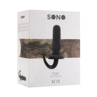 Sono No 13 Butt Plug 6 Inch Black