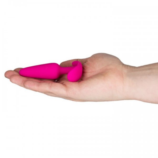 Bondara Pink Silicone Slim Anchor Butt Plug – 3, 3.5 or 4.5 Inch — image 4 of 6