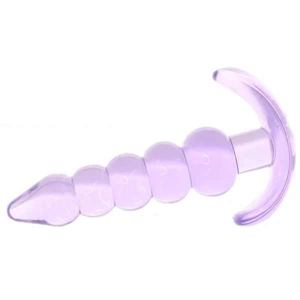 Adam & Eve Bumpy Delight Anal Plug - Purple