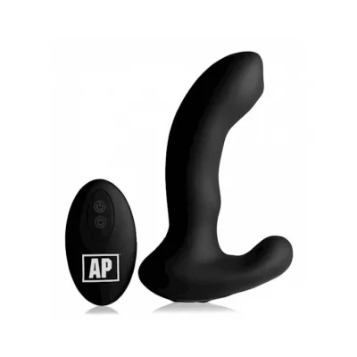 Alpha Pro 10x P massage Silicone Prostate Stimulator With Stroking Bead 4 8 Inch