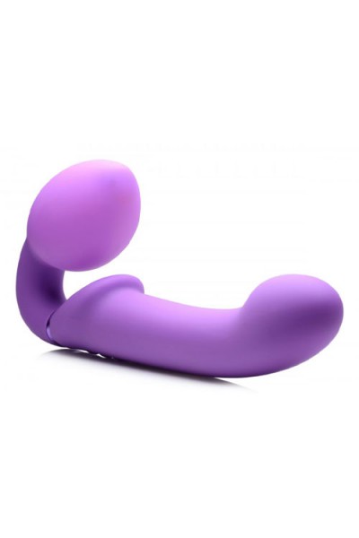 Strap U G-Pulse Inflatable & Vibrating Strapless Strap On With Remote