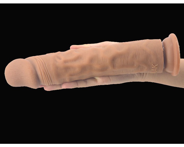 10'' Double Layer Skin Dildo