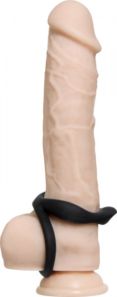 Dual Clit Tickler Cock & Ball Rings