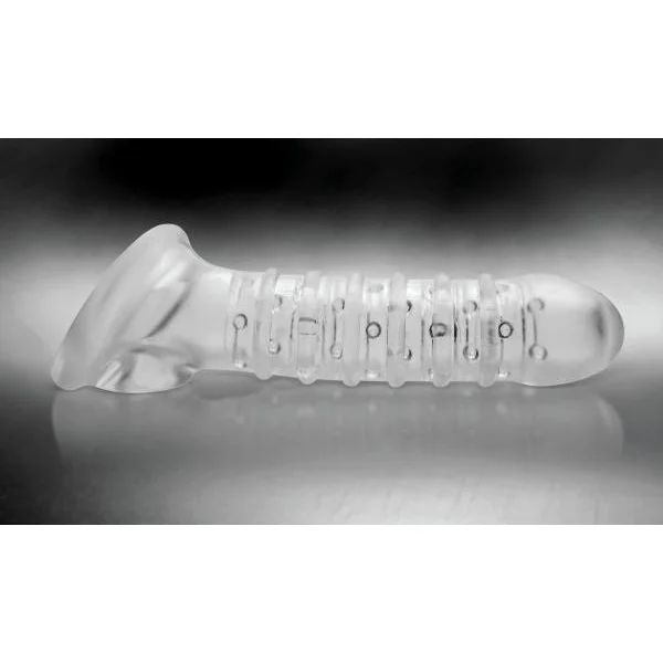 Tom Of Finland Textured Girth Enhancer Clear
