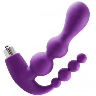Bondara Purple Paired Play 10 Function G Spot and Anal Vibrator