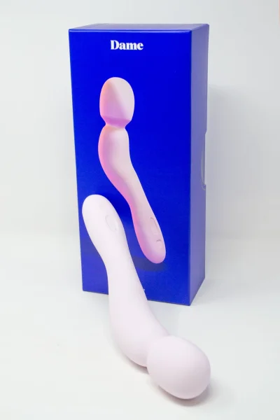 Dame Com Wand Massager - Quartz