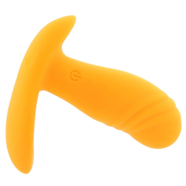 Creamsicle Vibrating Plug with Remote Control by Evolved Novelties