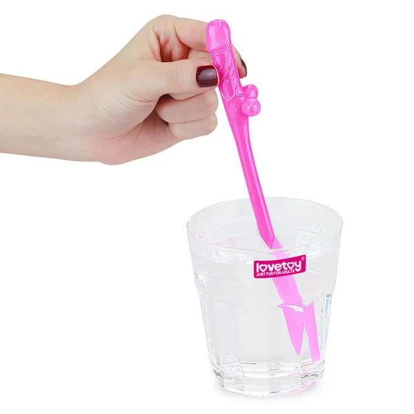 Jokes & Parties Original Willy Straws Coloured Dicky Straws - Set of 9