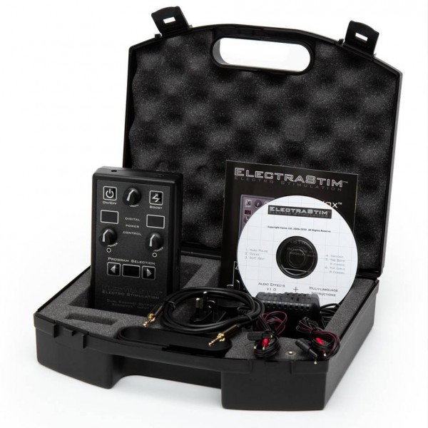 ElectraStim EM140 SensaVox Power Unit Dual Channel Electrosex Kit LHUS