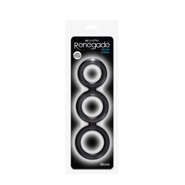Renegade Triad Cock Ring Black