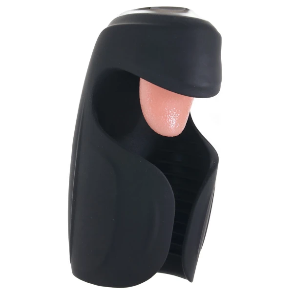 Zero Tolerance Lick The Tip Waterproof Silicone Vibrating Licking Tongue Oral Sex Penis Masturbator