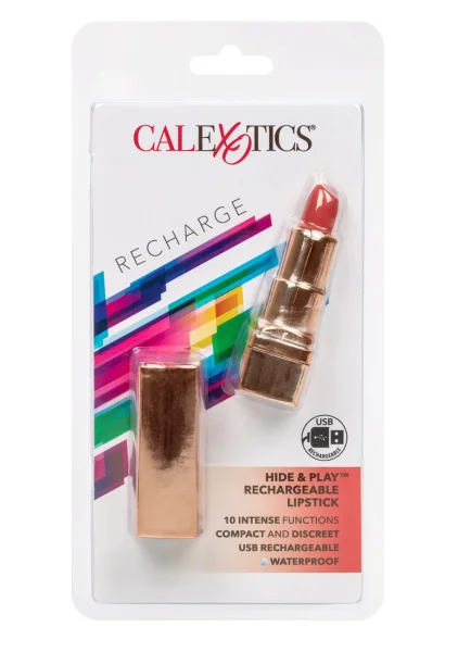 Hide & Play Rechargeable Lipstick Vibe