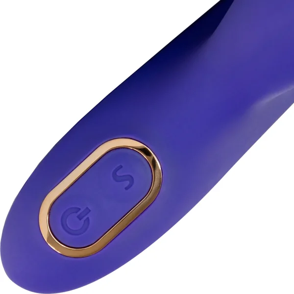 Blush Lush Iris Thrusting Vibrator with Clitoral Pulsation