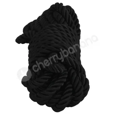 Cherry Banana Dare Black Bondage Rope Nylon 5m
