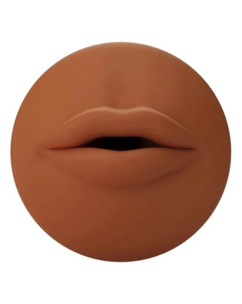 Autoblow A.I. Silicone Mouth Sleeve - Brown