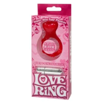 Love Ring Ruby Red