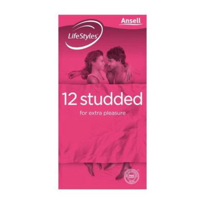 Lifestyles Healthcare Studded Condoms 12 Pack