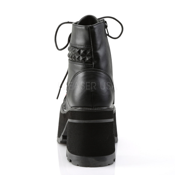 4 inches Heel, 2 1/2 inches PF Ankle Boot w/ Black Widow Embroidery — image 4 of 4