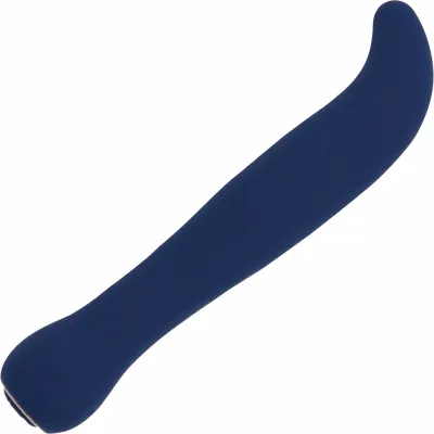 Baelii 20 Function Flexible Mini Silicone G Spot Vibrator By Nu Sensuelle Navy Blue