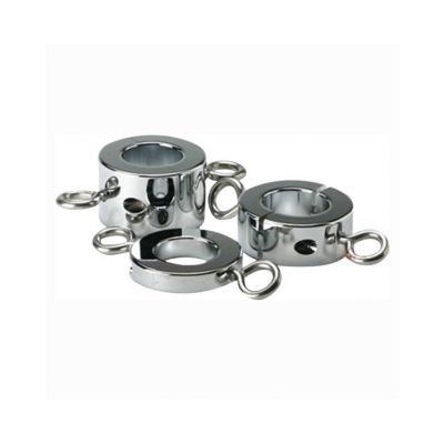 Locking Metal Cock Ring Large