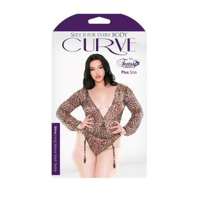 Shiva Long Sleeve Mesh Teddy 1x2x