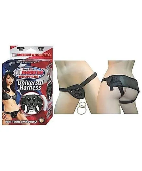All American Whoppers Universal Harness Black