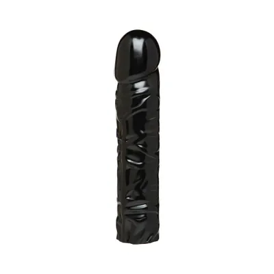 Vac u lock Codeblack 8 Inch Classic Dildo Black 8 Inch