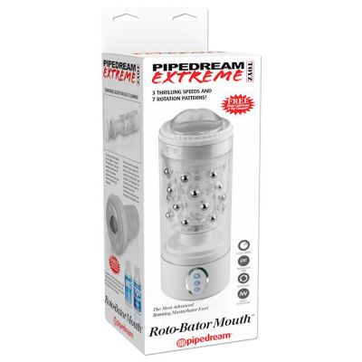 Pipedream Extreme Toyz Roto bator Mouth Clear