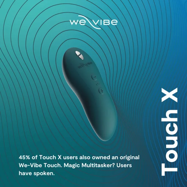 Forever Favorites Set By We-Vibe With Touch X & Tango X Powerful Vibrators - Blue & Green