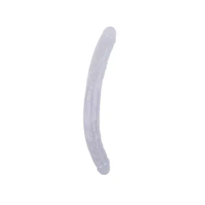 Andre Double Ended Dildo 18 Inch Clear 18 Inch