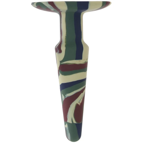A-Play Groovy Silicone 5" Anal Plug By Doc Johnson - Camouflage