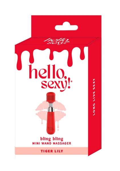 Hello, Sexy! Bling Bling Mini Wand Massager