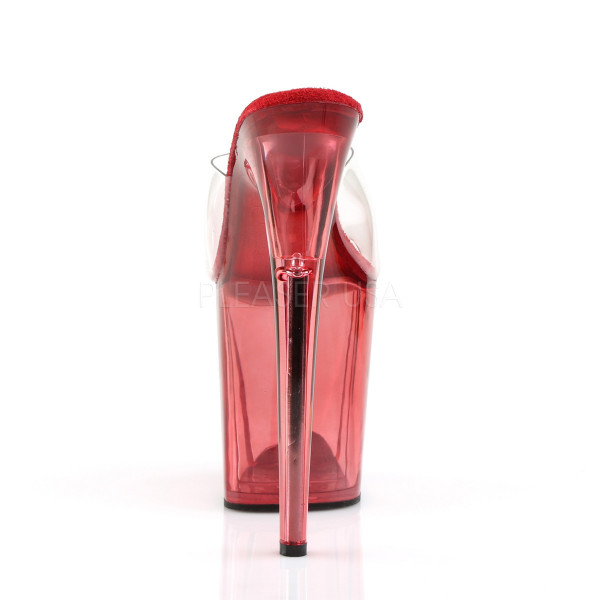 FLAMINGO-801T - 8 inches Heel, 4 inches Tinted Platform Slide — image 4 of 4