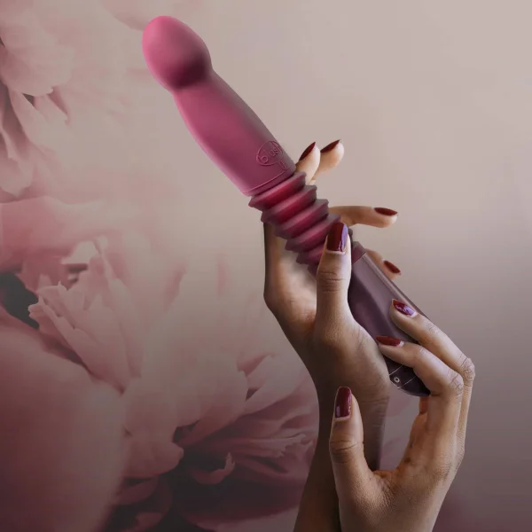 Temptasia Trixie Thrusting Dildo Wine