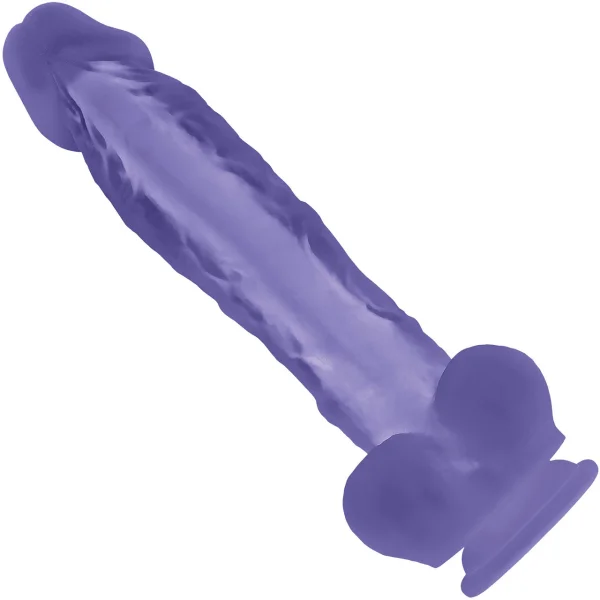 Evolved Luminous Stud Large Glow in the Dark Dildo, Dual-Density Silicone