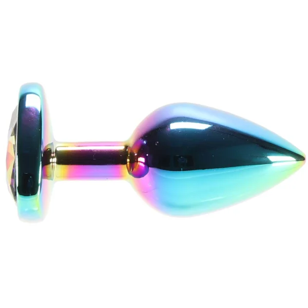 NS Novelties Rear Assets Multicolor Heart Small Plug