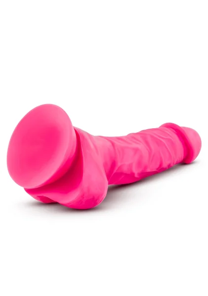 Neo Elite - 7.5" Silicone Dual Density Dildo with Balls