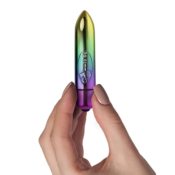 Rocks Off 7 Speed RO-80 Rainbow Bullet Vibrator