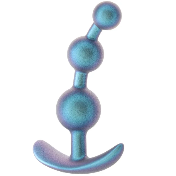 Anal Adventures Matrix Gamma Silicone Butt Plug By Blush - Neptune Teal
