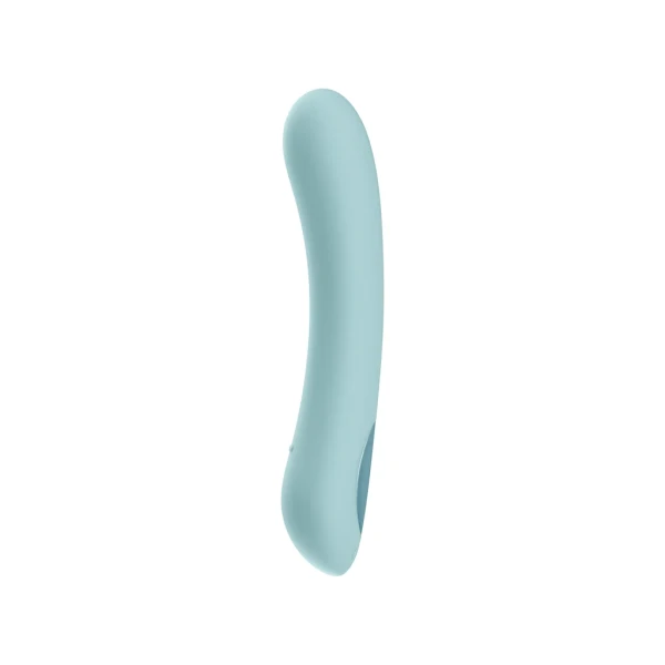 KIIROO Pearl 2+ Silicone USB Rechargeable Waterproof Interactive G-Spot Vibrator - Turquoise