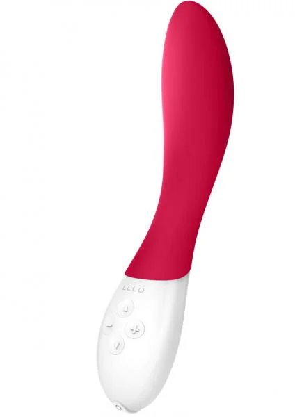 Mona 2 G-Spot Silicone Vibrator - Red