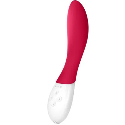 Mona 2 G Spot Silicone Vibrator Red